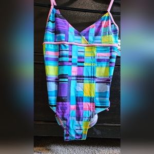 BathingSuit!  One piece. Girls size 14. Womens small/petite